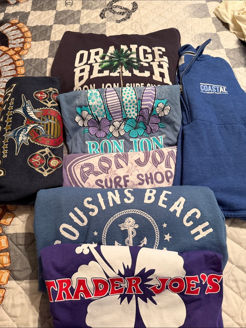 Ron Jon womens Blue Surf Shop Graphic lot